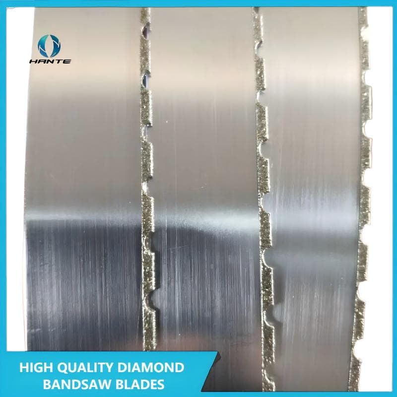 Diamond Carborundum Emery Band Saw Blades for Glass / Ceramic /Jadestone / Graphite Cutting