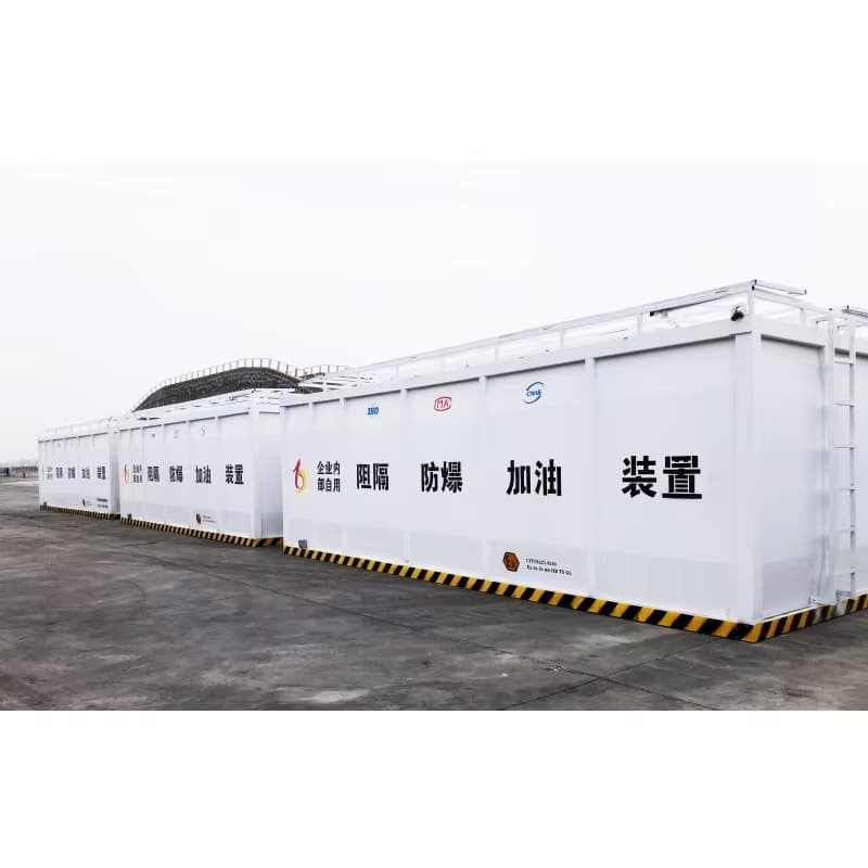 Advanced Censtar Skid-Mount CNG Fueling System for Efficient Refueling