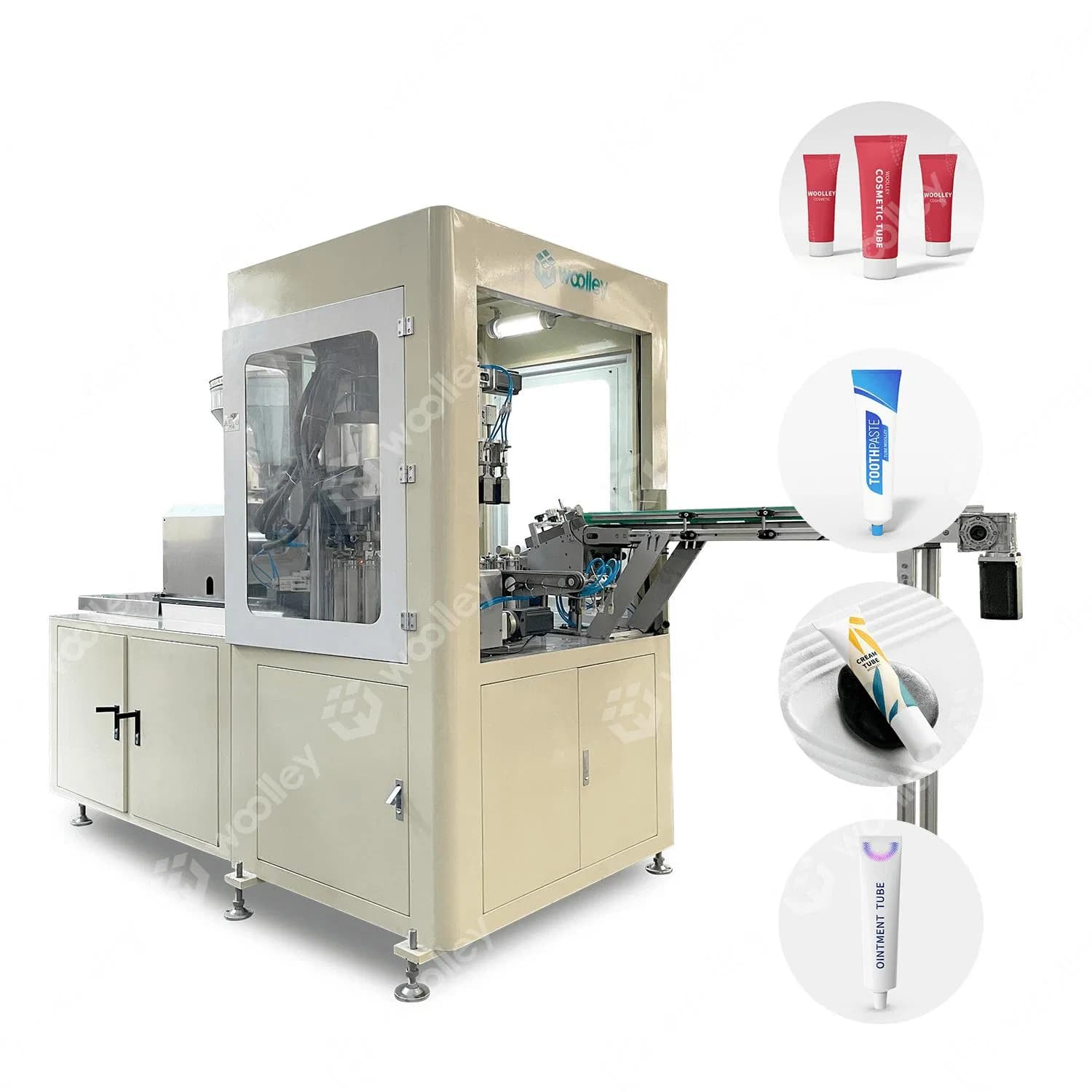 Cosmetic Tube Heading Machine Cosmetic Tube Shoulder Equipment Cosmetic Tube Equipment Packing Production Line