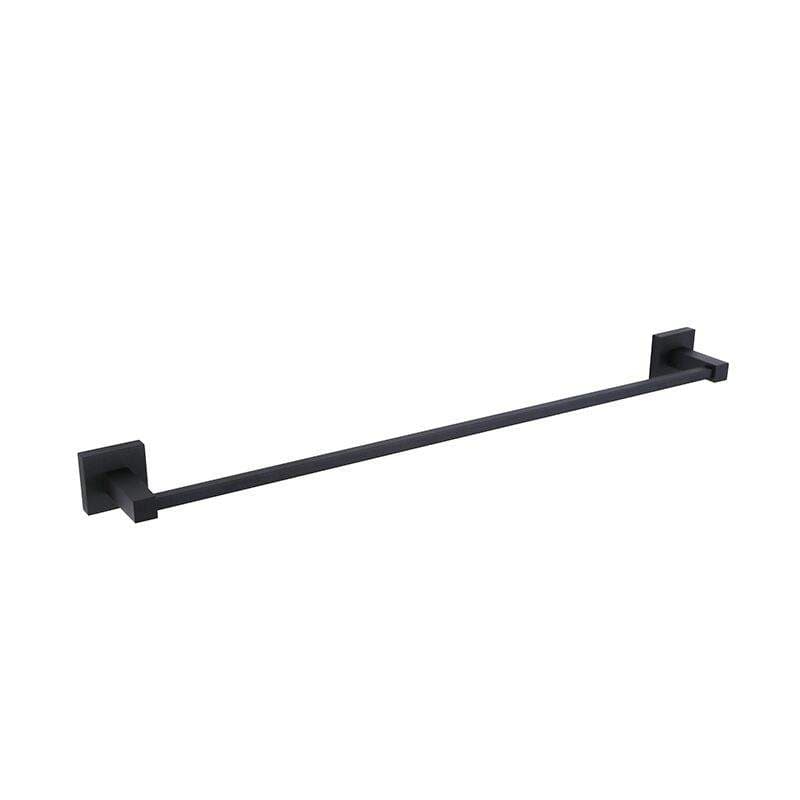 Aqua Gallery Bathrooms Unique Matt Black Color Wall Mounted Toilet Brush Set