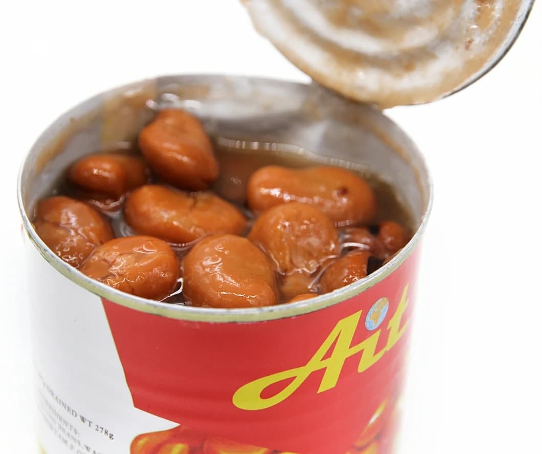 Canned Foul Medammes Broad Beans 397g with OEM Brand Best Canned Refried Beans