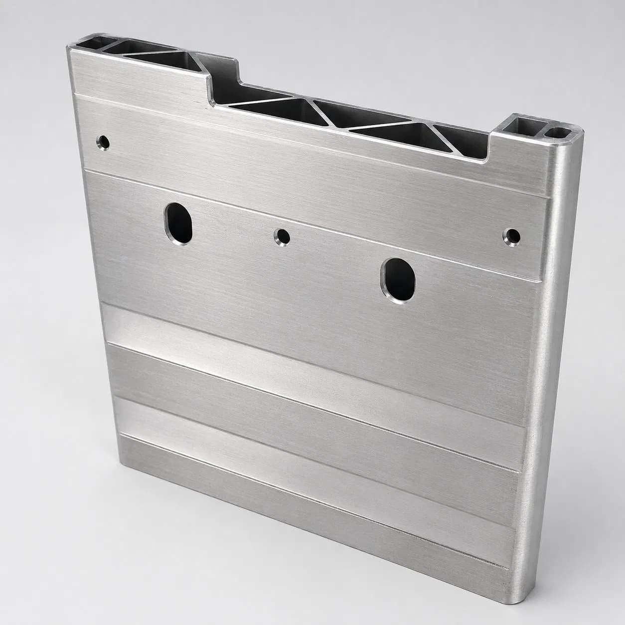 CNC Machined Fuel Cell End Plate Custom Precision OEM Manufacturing