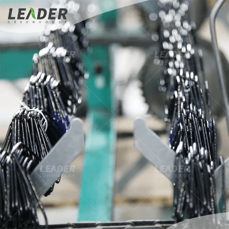 Greenhouse 2.0mm Zigzag Used for Locking Film Plastic Coating Spring Wire