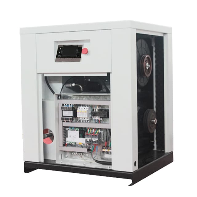 100% No Oil Food Beverage Medical Oil Free Dry Screw Compressor