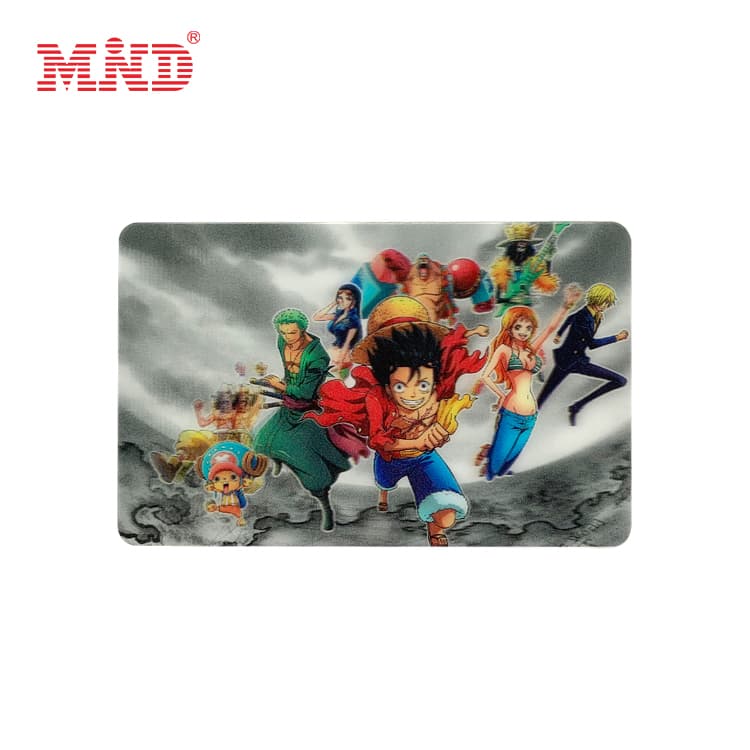 Factory Hot Sale Custom Kpop 3D Lenticular Printing Postcard/ Business Card/ Photocard