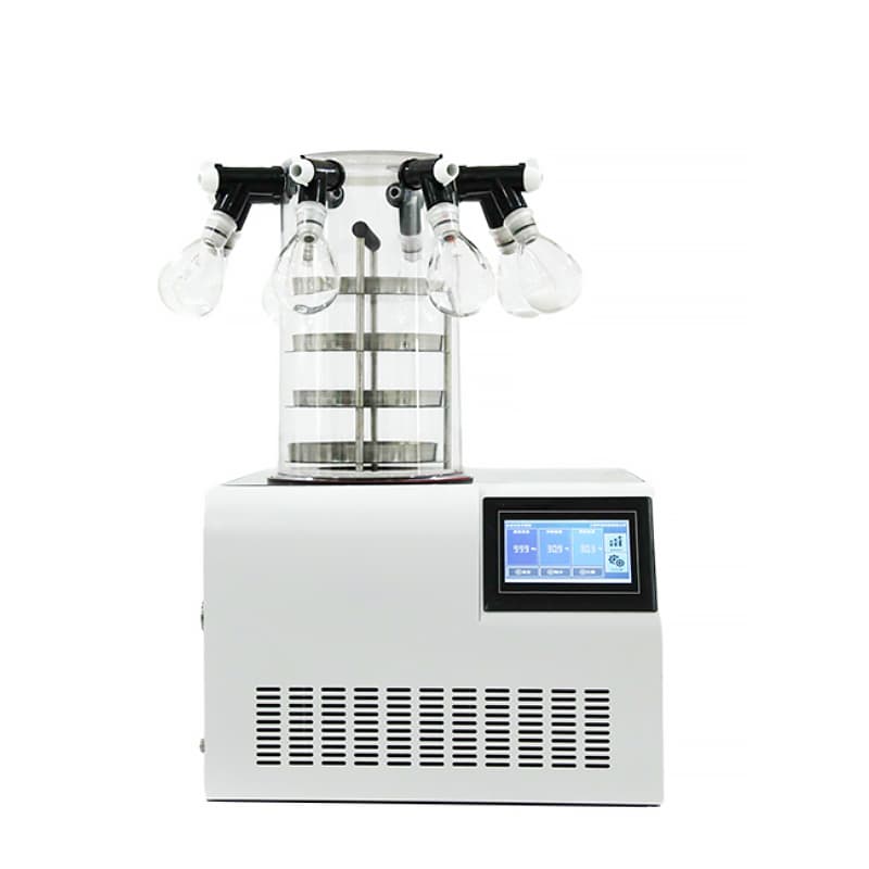 Laboratory Pharmaceutical Benchtop Small Mini Vacuum Lyophilizer Freeze Dryer Price
