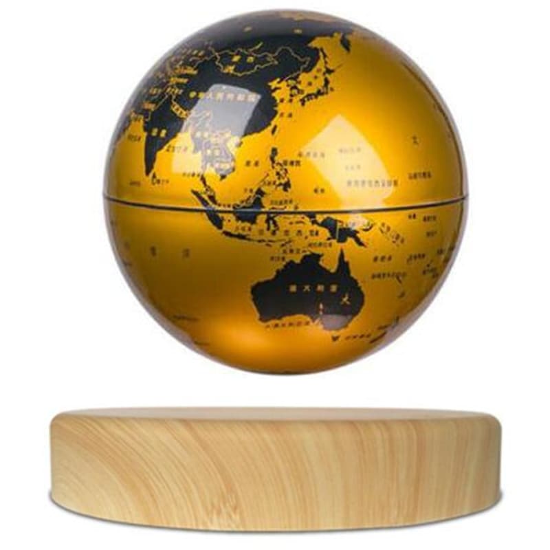 Hotsale Magnetic Levitation Globe Light, Floating Globe Rotating Anti Gravity 7inch World Map for Gift and Prmotion Items Office Desk Home