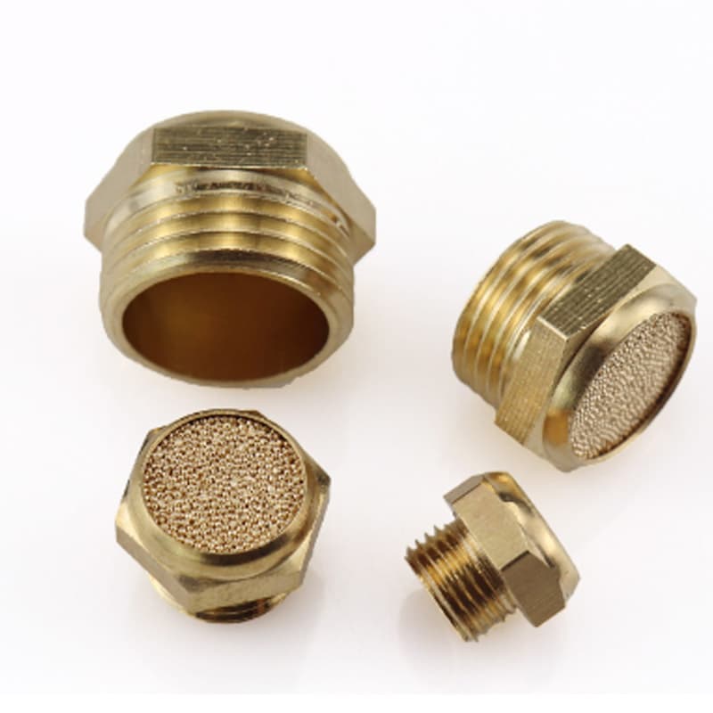 NPT Type High Pressure Air Exhaust Silencer NPT1/4 for Pneumatic