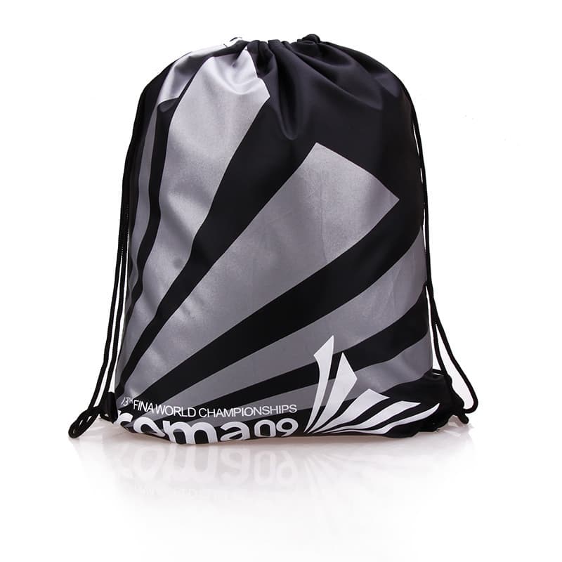 Custom Printed Logo Promotional Packaging Polyester Sublimation Drawstring Backpacks Bag