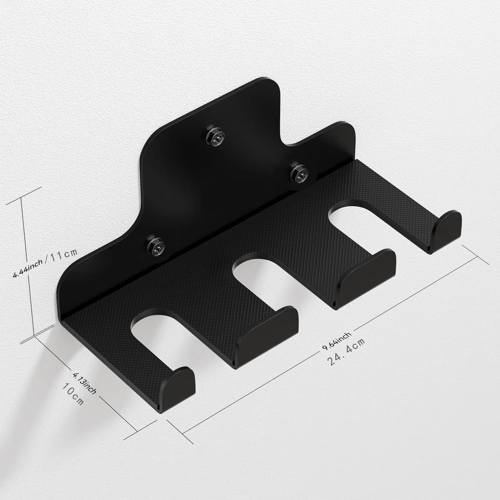 Barbell Holder Wall Mount-Wall Mounted Gym Organizer-Barbell Storage Rack Holder-Weight Bar Rack-Stainless Steel to Save Space