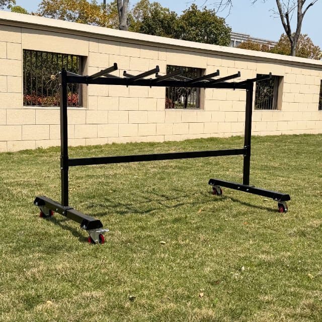 Heavy Duty Event Furniture Transport Carts Durable Commercial Grade Outdoor Product Folding Chair Trolley
