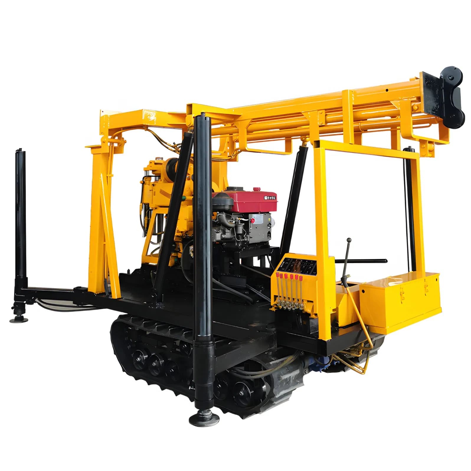 Rotary Diamond Core Mining Wire Line Exploration Core Sample Drilling Rig