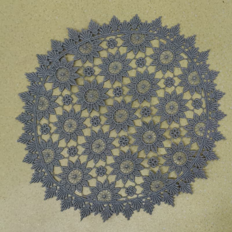 One Piece Lace Napkin Round Dust, Ash, and Heat Insulation
