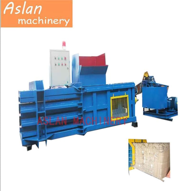 Compressing Machine for Plastic Pet Bottle / Automatic Hydraulic Baler Machine