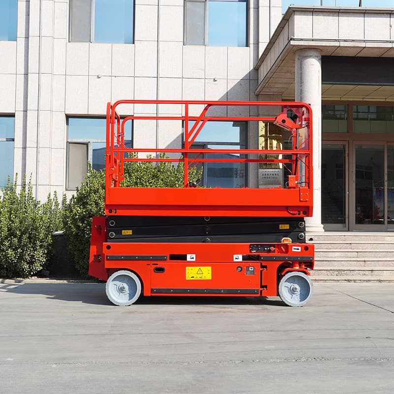 Self Propelled Electric Scissor Lift 450kg 6m 8m 12m 14m Working Height CE Approved, Absolutely Safe Scissor Lift Platform
