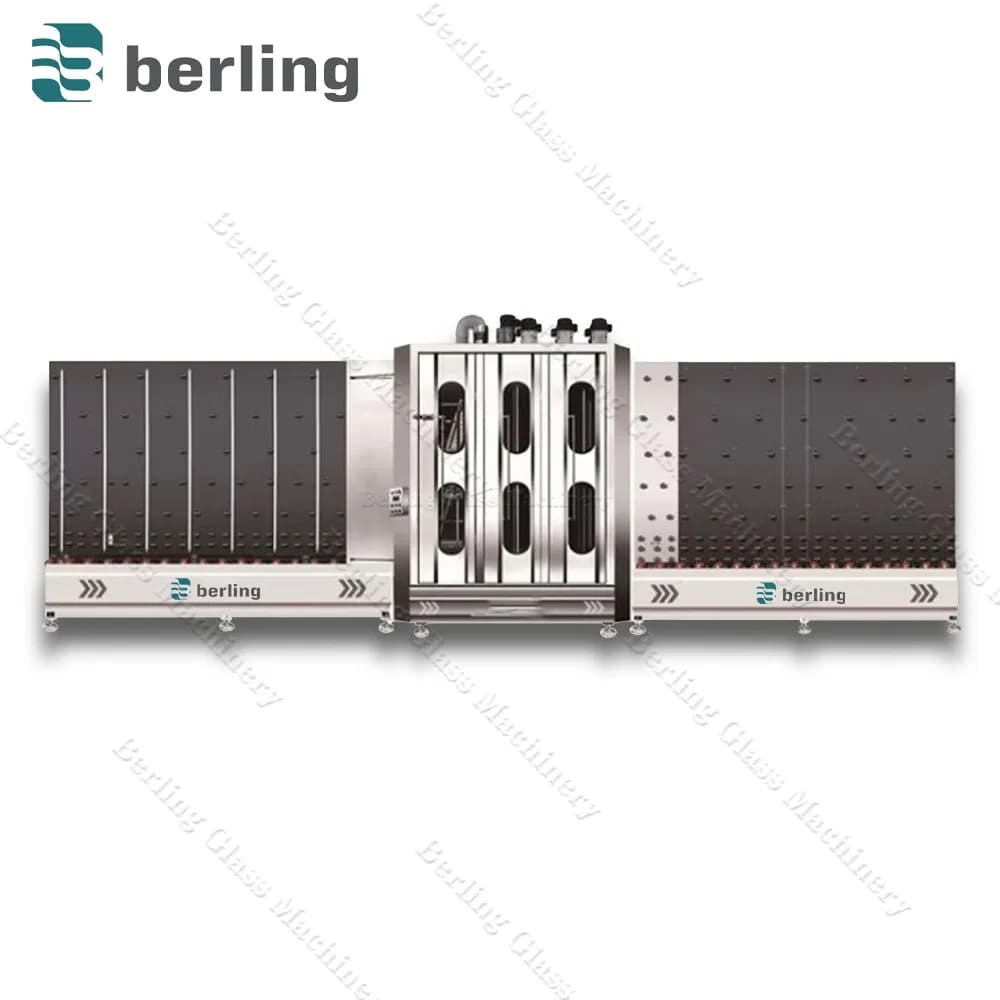 Smart Control Insulating Vertical Glass Washing Machine with Dryer Glass Machine