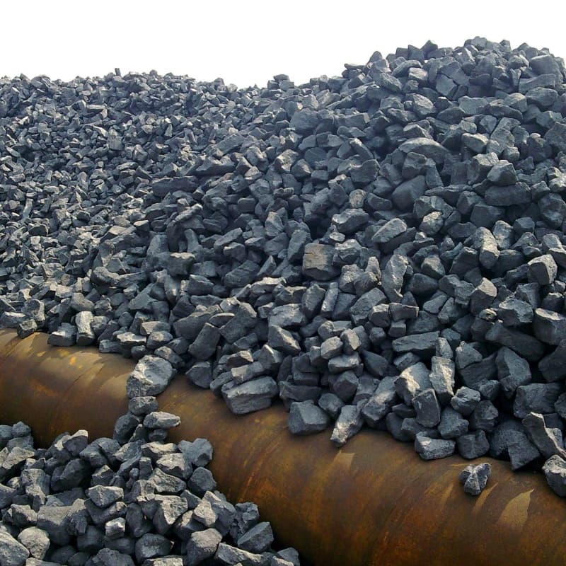 High Purity Low Sulfur Black 18-35mm Semi Coke Medium