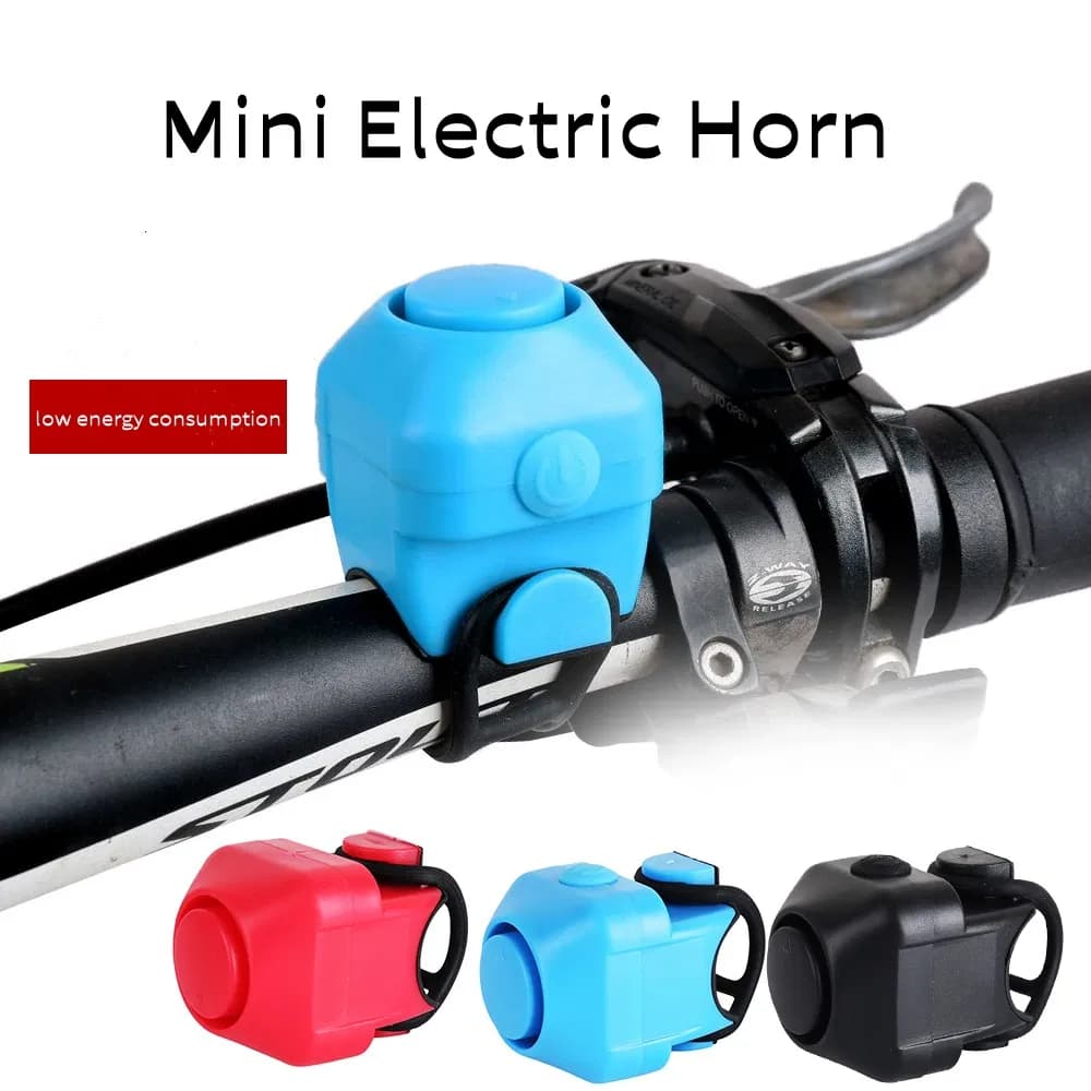 Electric Bicycle Loud Horn Bell for Safety Electric Bell Handle Guard for Outdoor Mountain Bike Accessories