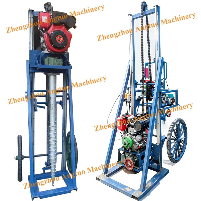 Easy Maintenance Electric Pile Driver Indoor Outdoor Foundation Piling Machine