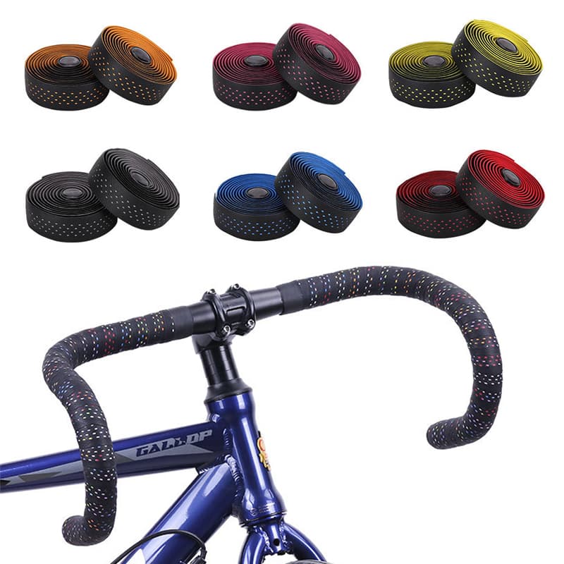 Custom Supported EVA Racing Cycling Road Bicycle Handlebar Grip Band PU Handlebar Grip Tape