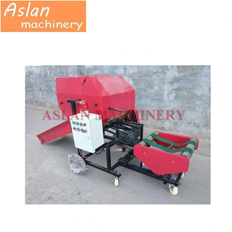 Low Price Grass Baler Machine/ Round Silage Picking and Wrapping Machine/ Easy Operation Corn Silage Baling Machine