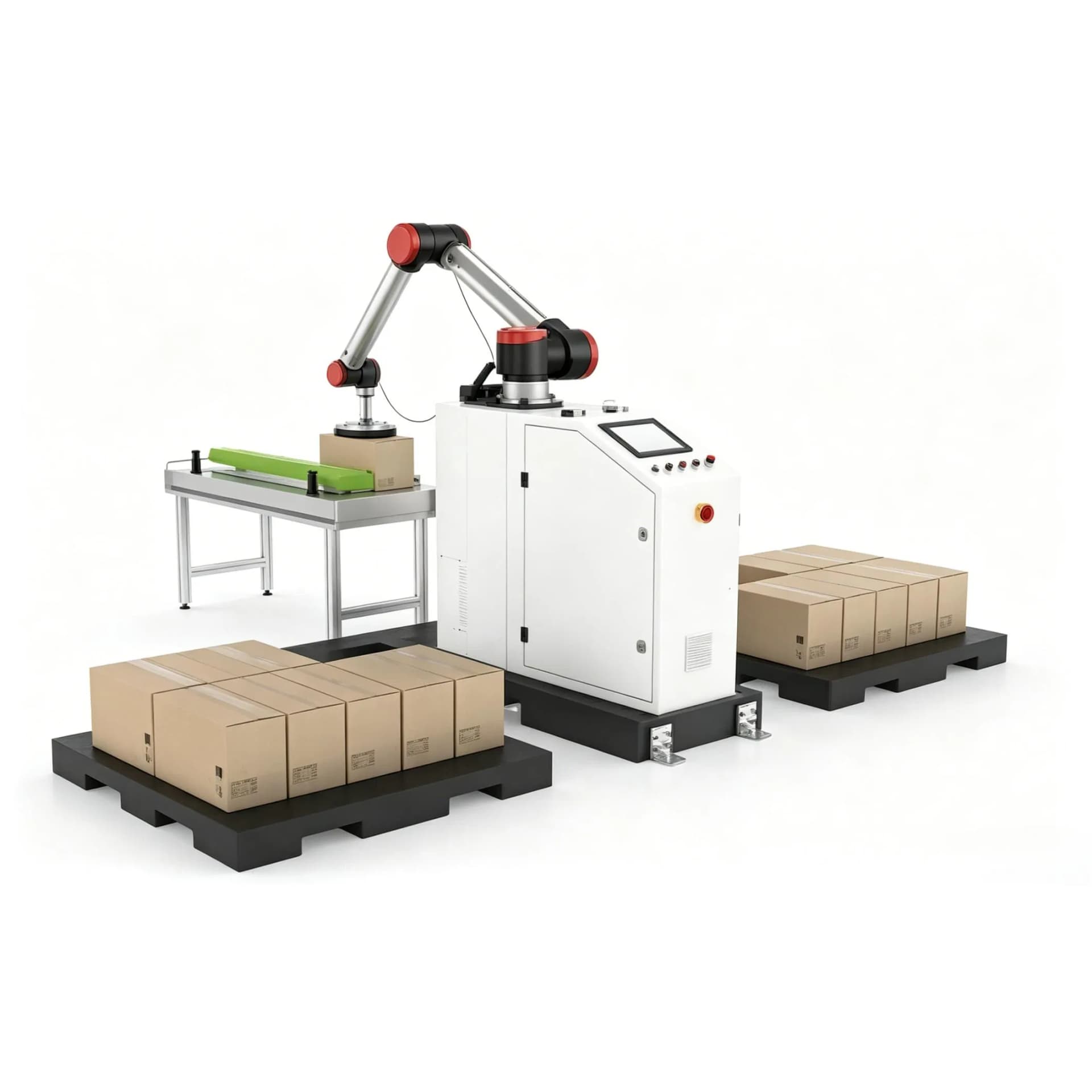 Efficient Robotic Palletizer Designed for Modern Manufacturing Needs