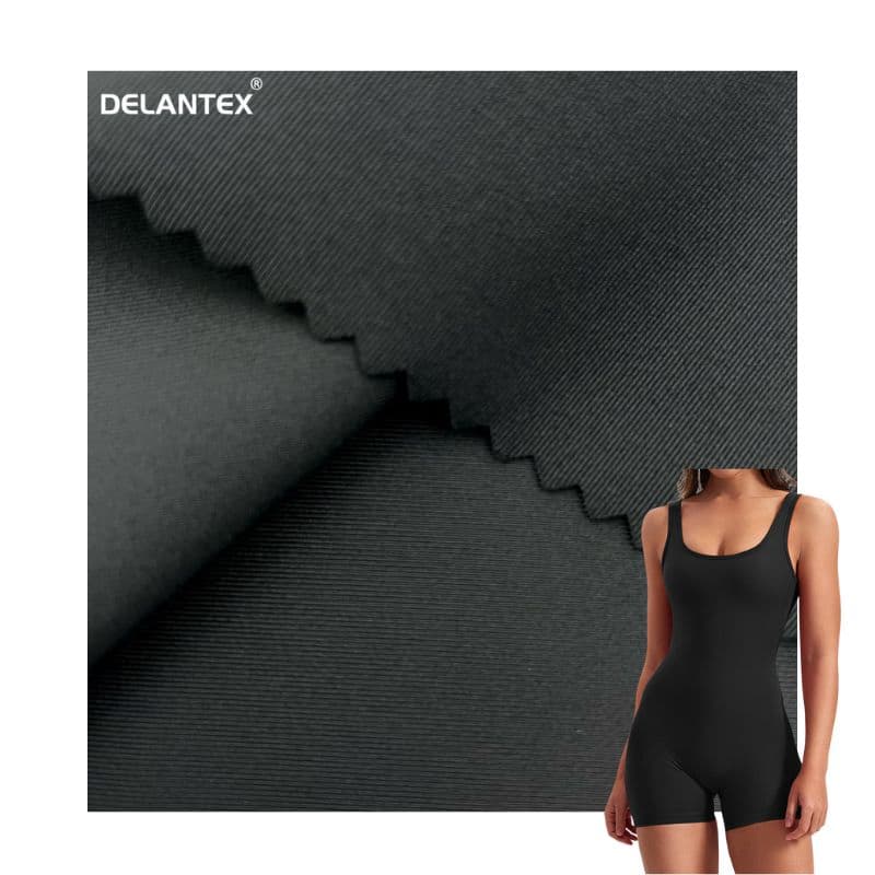 86 Nylon 14 Spandex Yoga Fabric Sports Wear Skin Friendly Knitted Jersey