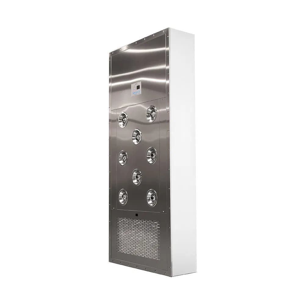 New High-Efficiency Stainless Steel Air Shower Featuring Filter for Cleanroom Application