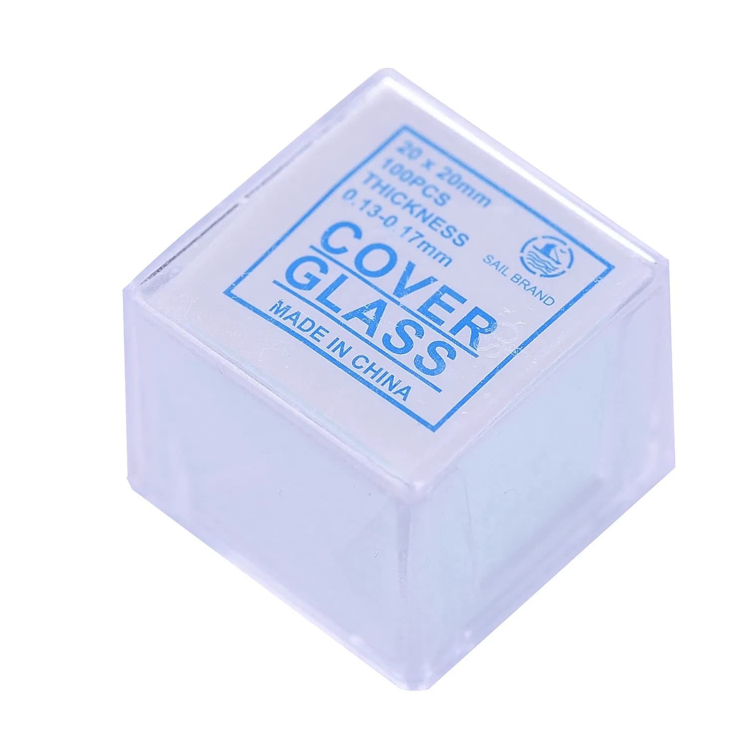100 PCS Microscope Cover Glass for Preparation of Specimen for Biological Microscope