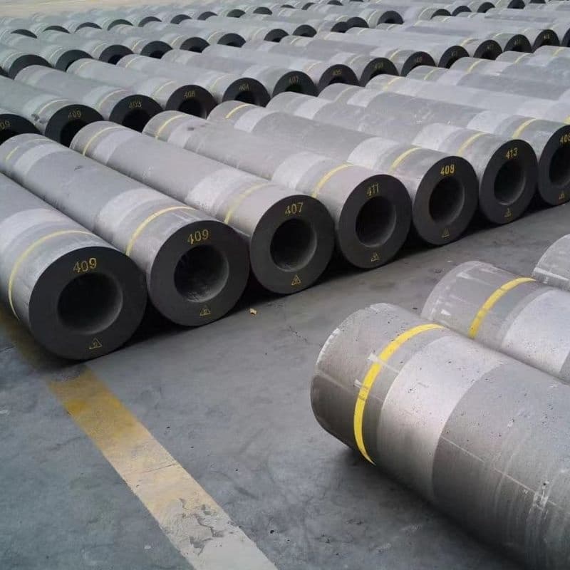 UHP Graphite Electrode (Diameter 300-600mm) for Electric Arc Steelmaking Low Resistivity & Long Life