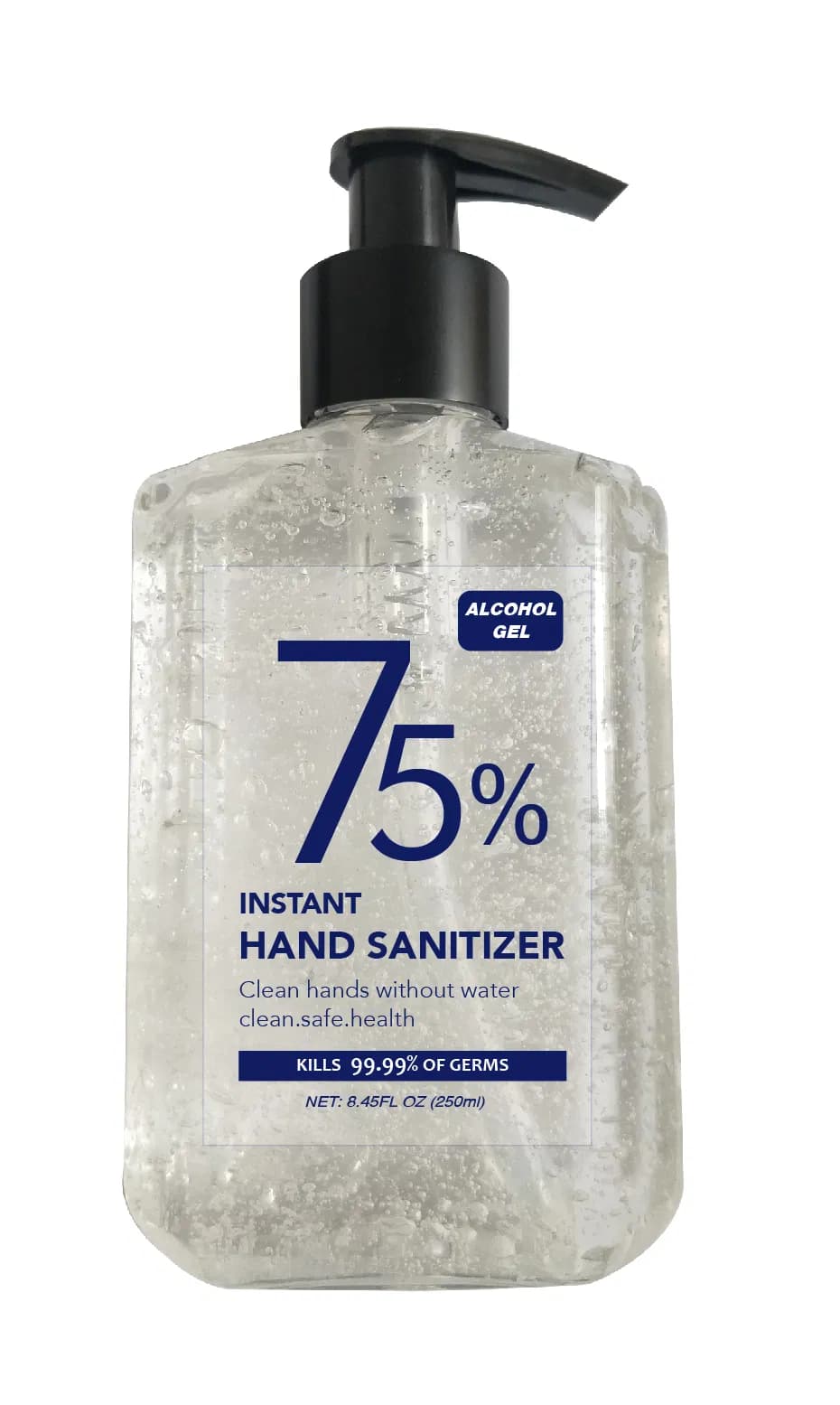 Premium 75% Alcohol Hand Sanitizer for Effective Antiseptic Protection