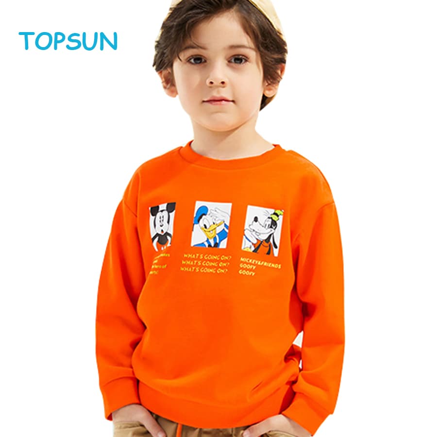 Spring Baby Sweatshirts Kids Clothes Rainbow Print Baby Girls Hoodies Sweatshirt and Tops Child Clothing