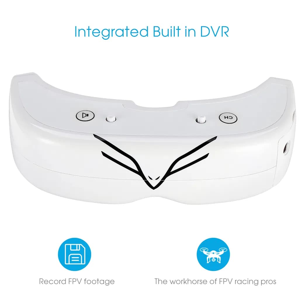 Nice Price 2s-4slipo Battery Headset Fpv Goggles for Multi-Axis Aircraft