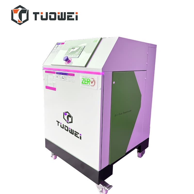 220V Electric Silent Dry Oil-Free Scroll Air Compressor for Electric Vehicle