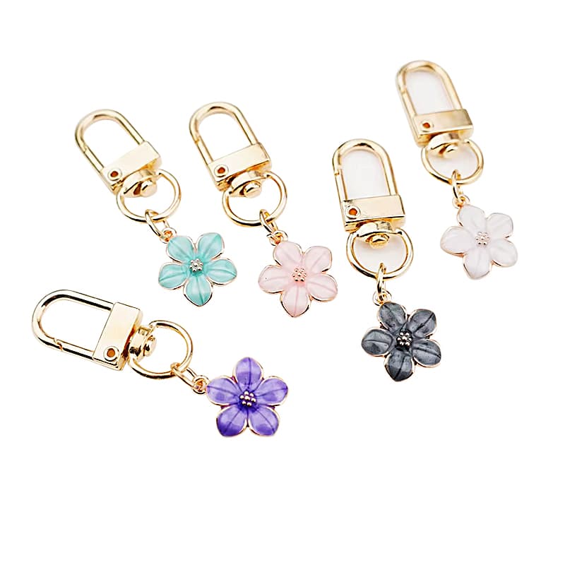 High Quality Wholesale Make Your Own Logo Metal Aluminium Keychain Custom Keychains