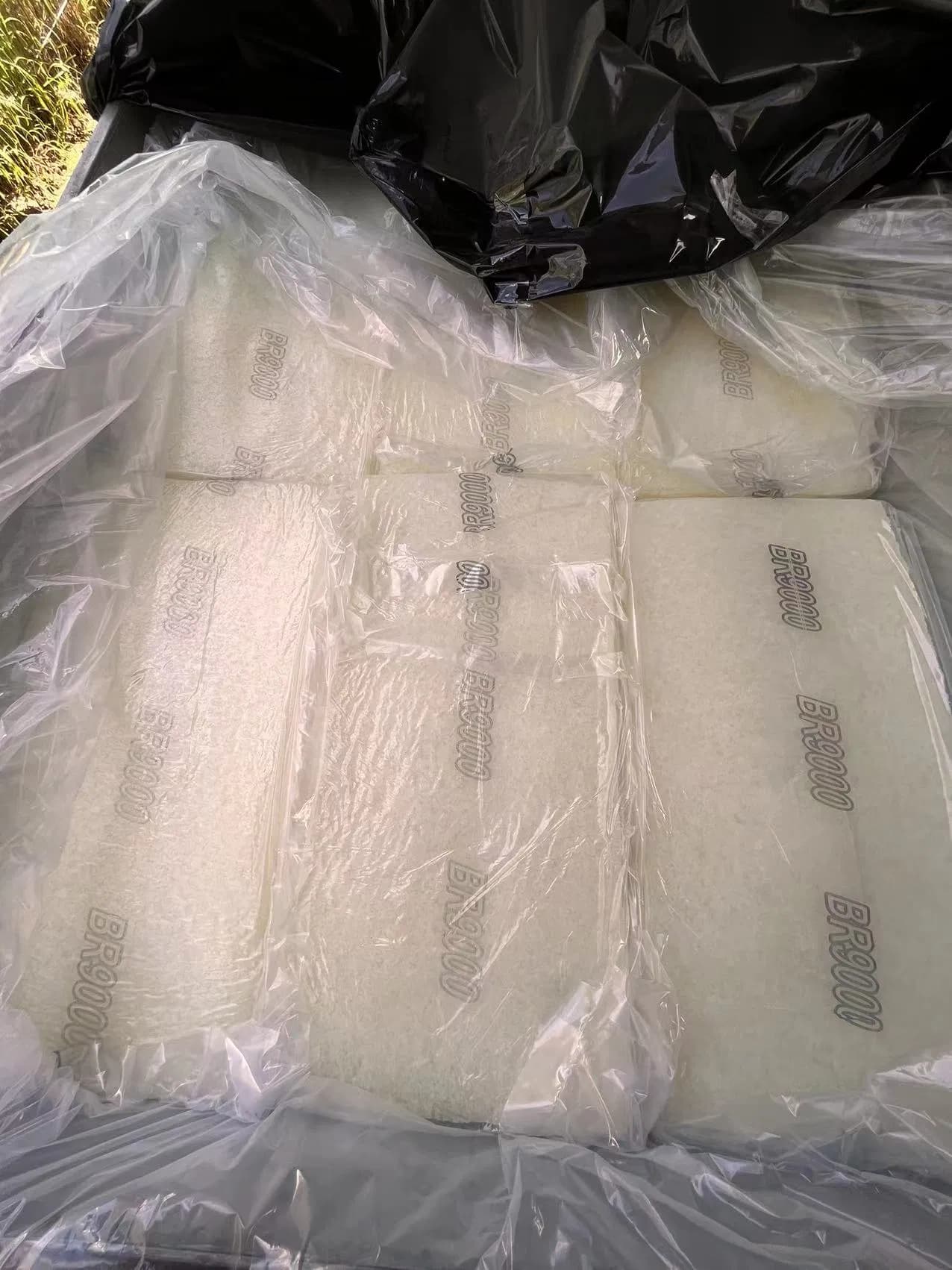 High-Cis Polybutadiene Rubber Br9000 Better Aging Resistance and Heat Resistance Used in Tyres