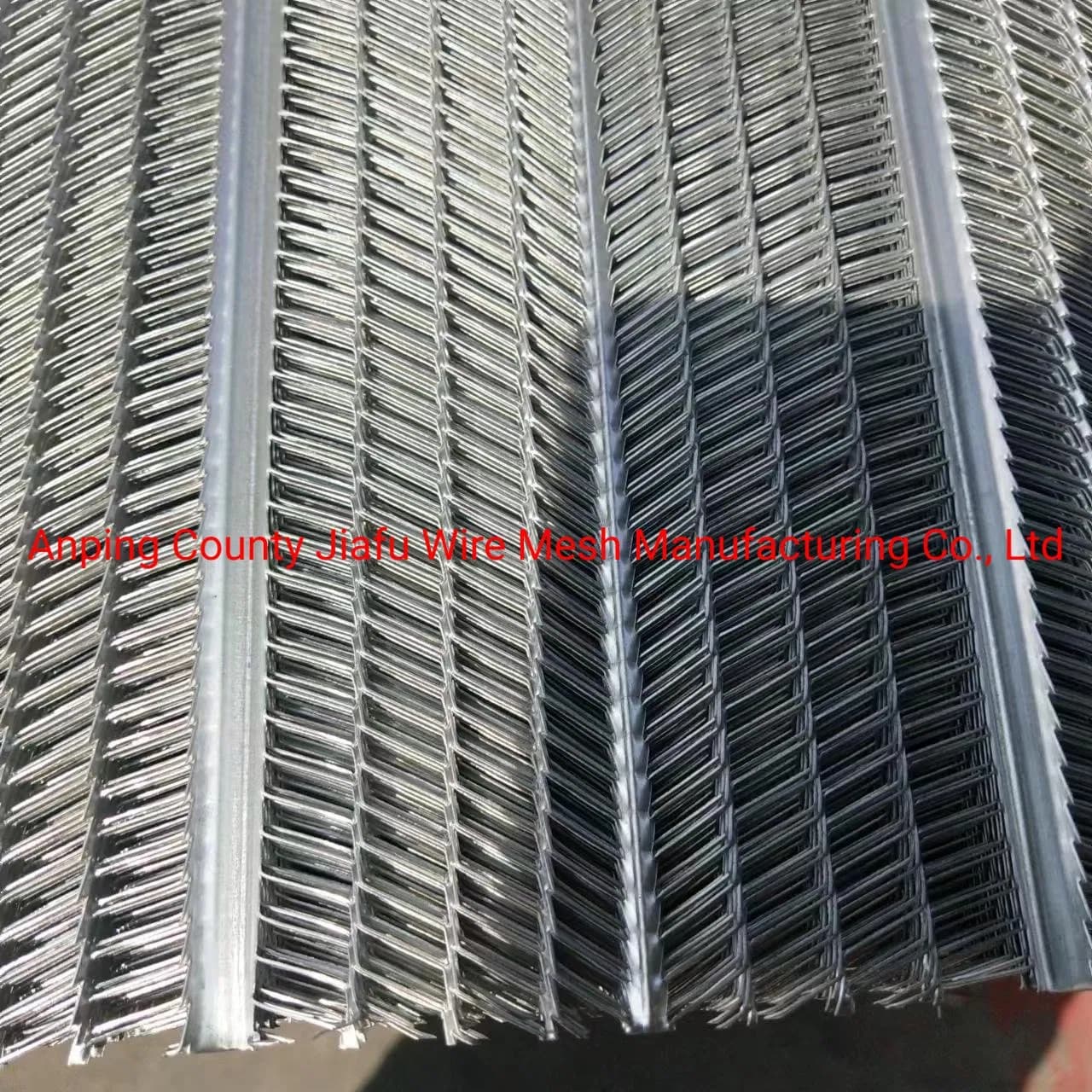 610mm Width Galvanized and Stainless Steel Ribbed Steel Lath