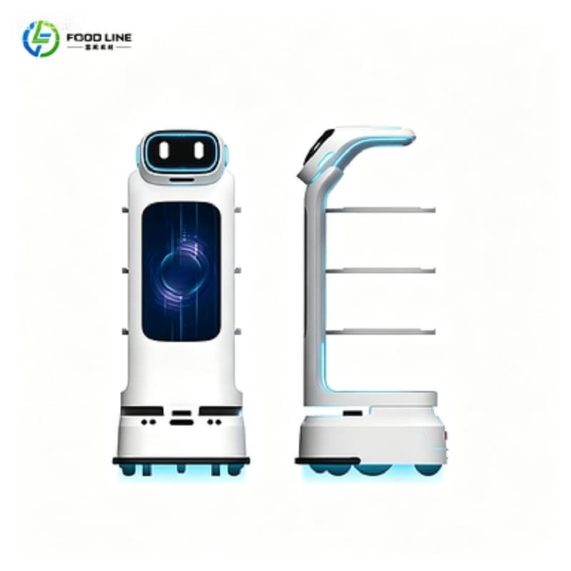 Intelligent Catering Service Robot for Food Delivery and Guest Reception