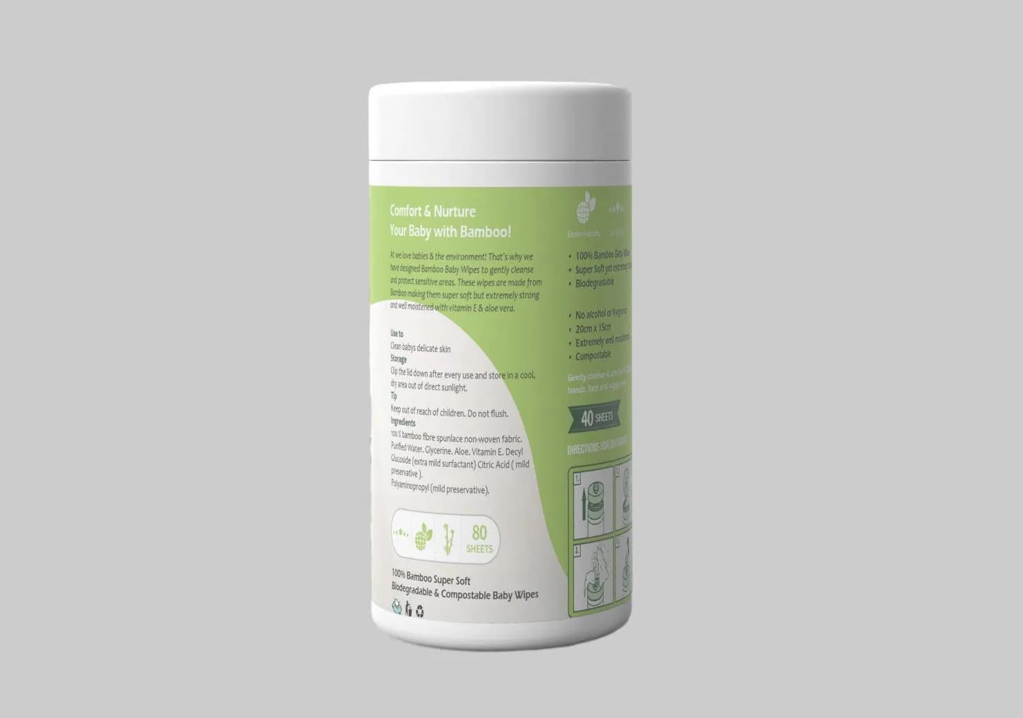 Factory Directly Sale Private Label Biodegradable Wet Tissue Baby Wet Wipes