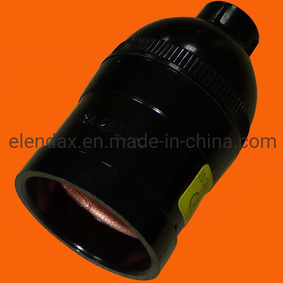 Indonesia Bakelite Single Lamp Holder Socket (H5025)