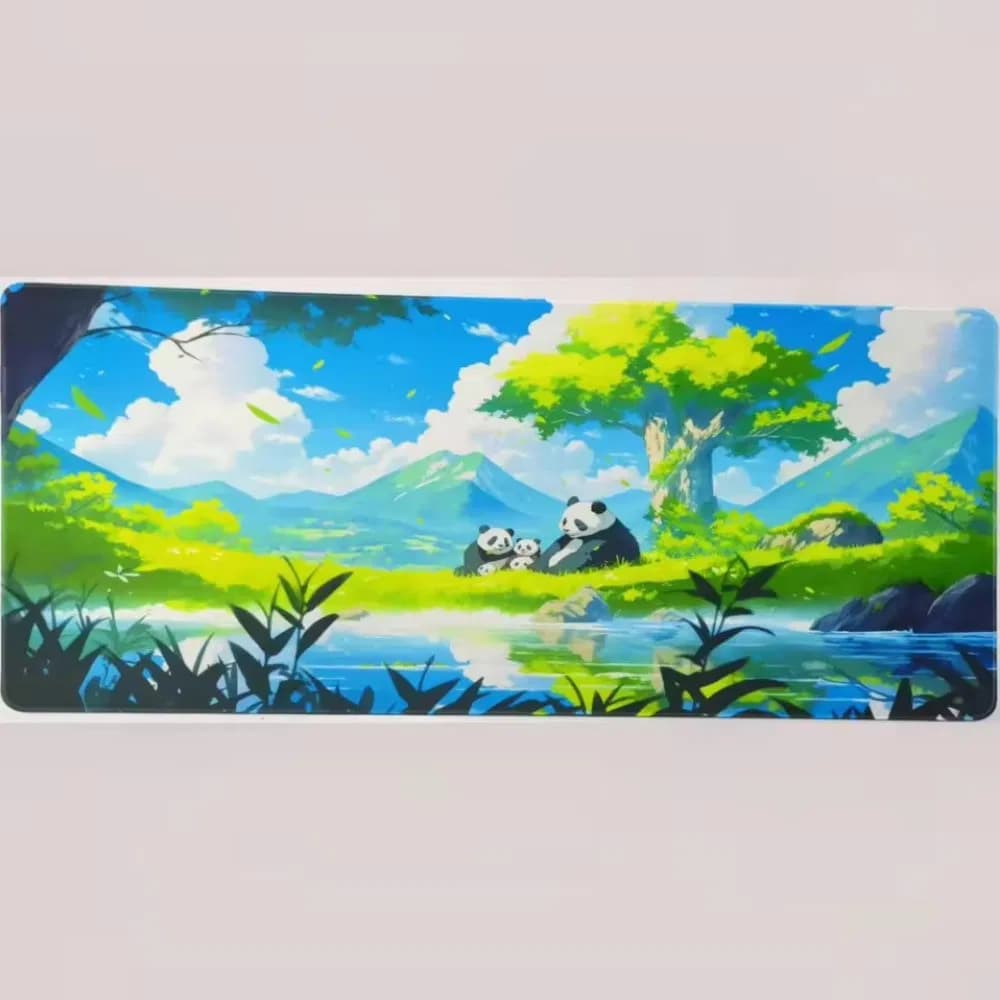 Neoprene Gaming Mouse Pad 3mm Thick Durable Rubber Play Mat Fun Sublimation Style