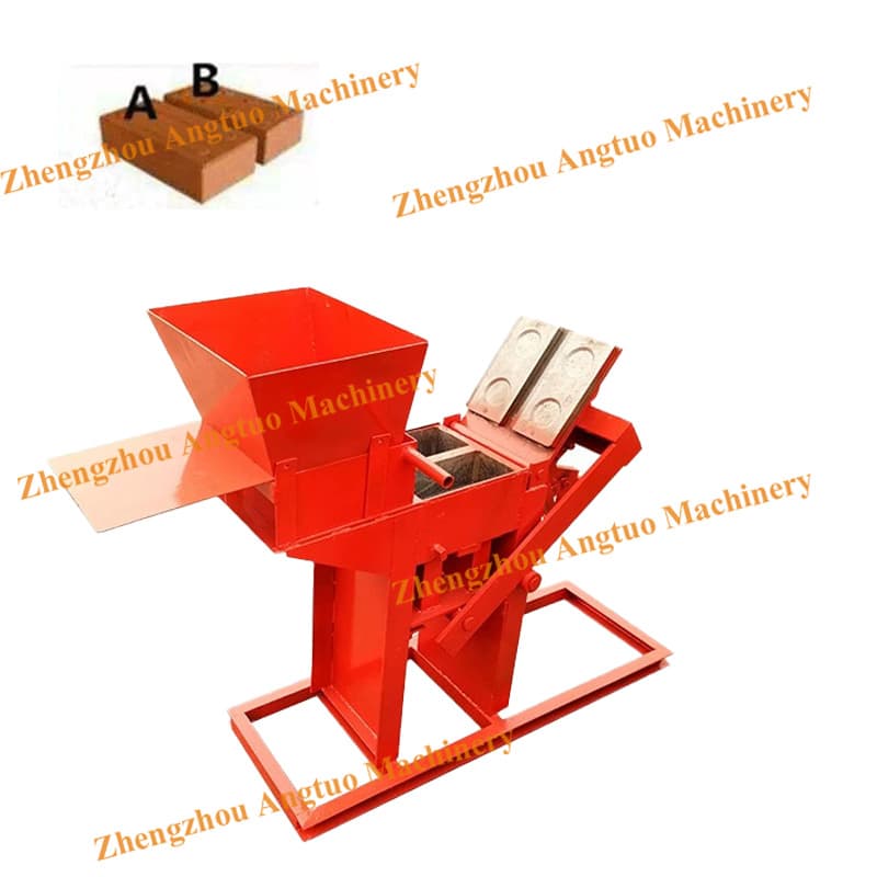 Manual Simple Structure Portable Brick Machine Concrete Block Machine