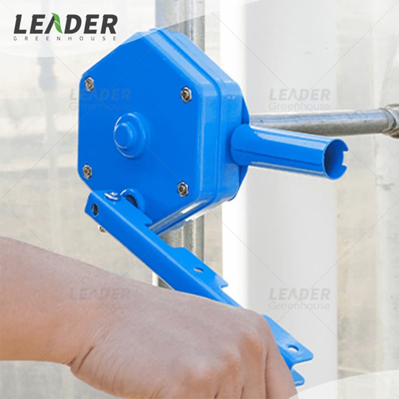 Hot Sale Manual Greenhouse Side Film Roller Roll up Opener for Ventilation