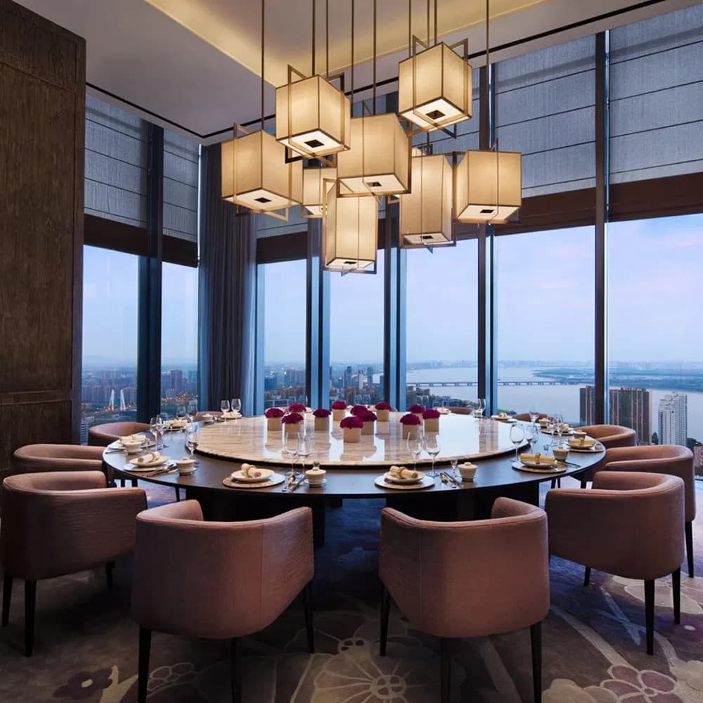 Luxury Commercial Restaurant Furniture Set Modern Hotel Dining Furniture Set