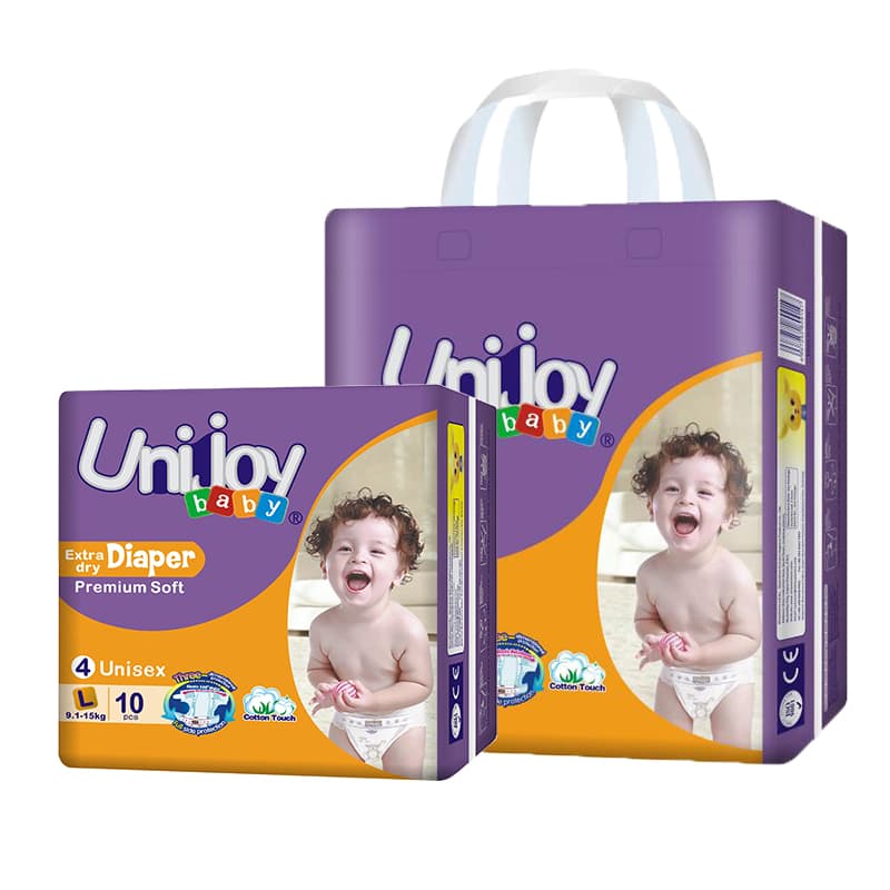Super Absorbent Disposable Breathable Elastic Waist Band Sleepy Baby Diapers Wholesale
