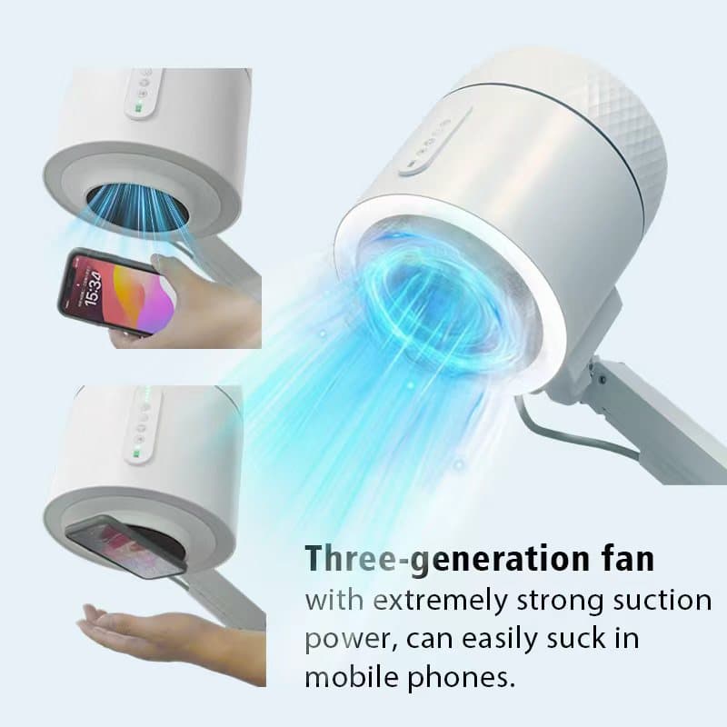 Manicure Dust Collector Rechargeable Nail Drill Micromotor Brushless Dust Extractor Nails
