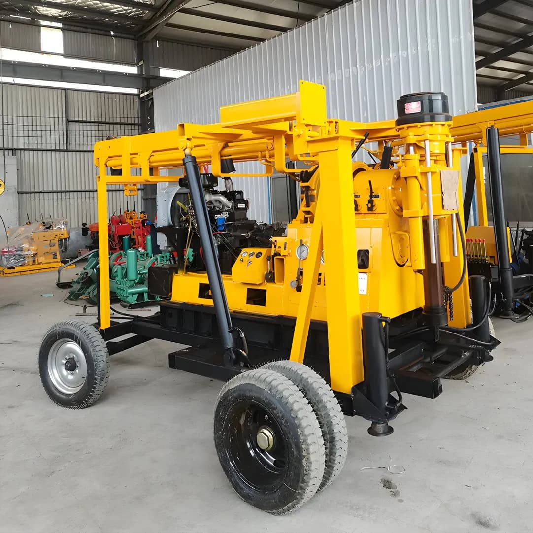 Heavy Duty Trailer Core Rig Water Well Drilling Equipment