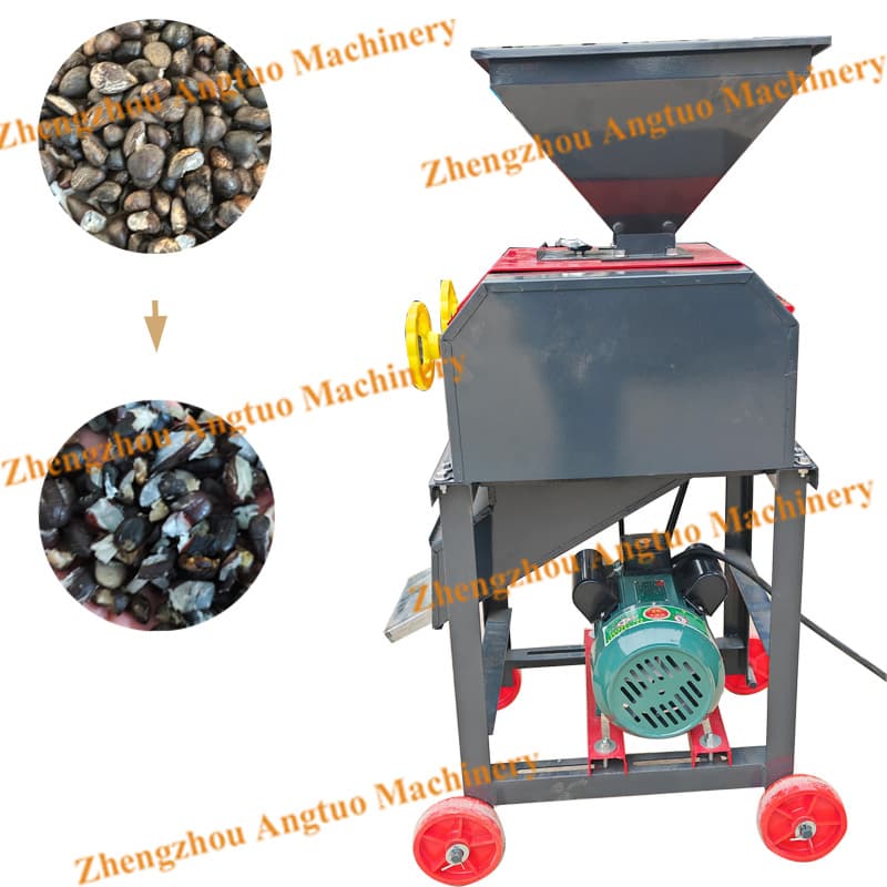 Grains Crushing Roller Crusher Peanut Crusher Walnut Almond Crushing Machine
