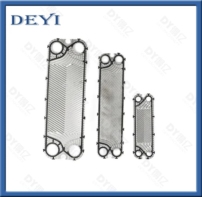 Various Stainless Steel Plate Type Heat Exchanger for Water to Water