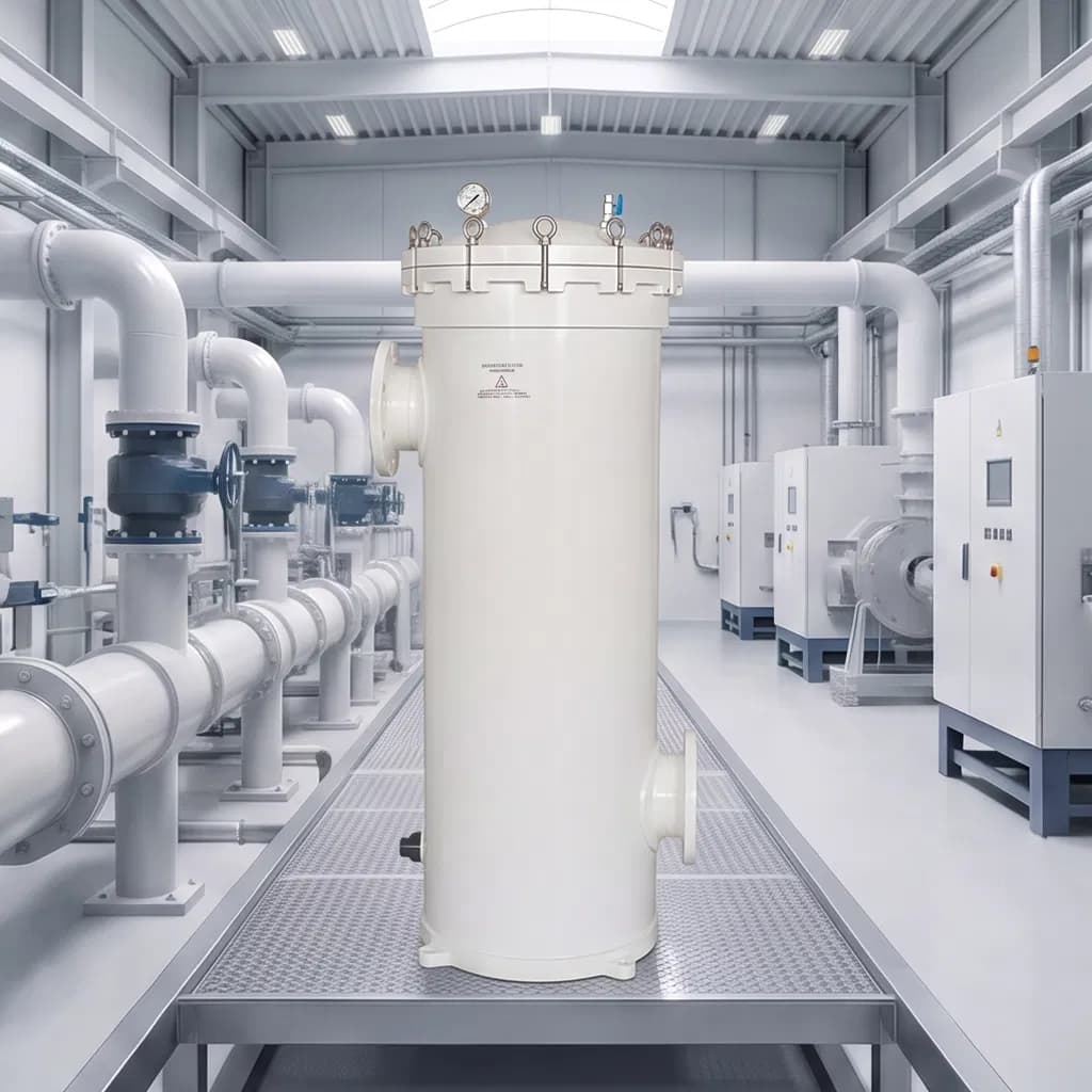 Xjr Acid Chemical Liquid Filtration Bag Filter with FRP Housing